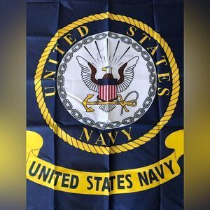 US Navy two-sided nylon outdoor flag 3 x 5’